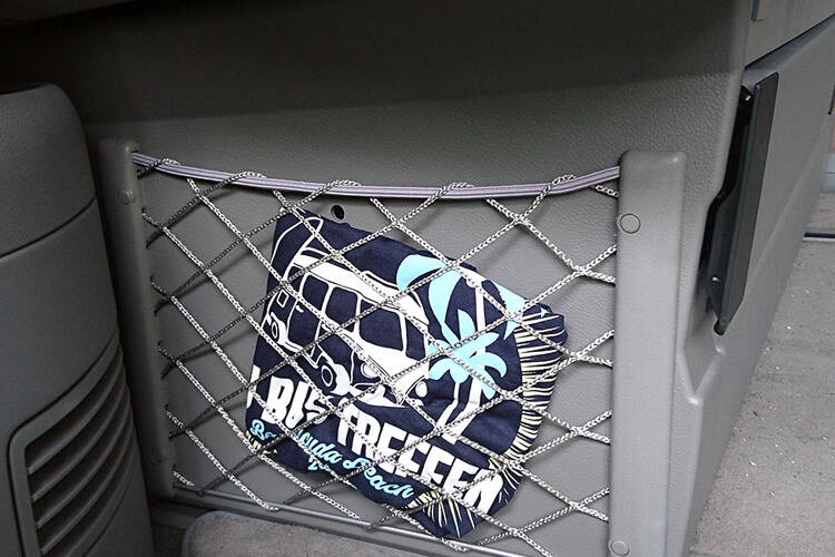 Gepäcknetz mit Barracuda Beach Einkaufstasche :))